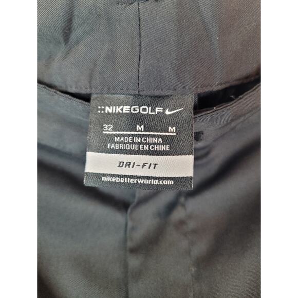 Nike Golf Men's Dri Fit Flat Front Causal Tech Shorts 330239-010 Black  Sz 32 - Picture 4 of 7